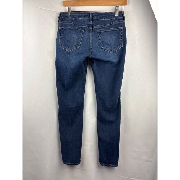 Old Navy The Rockstar Skinny Jeans Size 8 Regular Blue Denim Womens - Picture 2 of 6